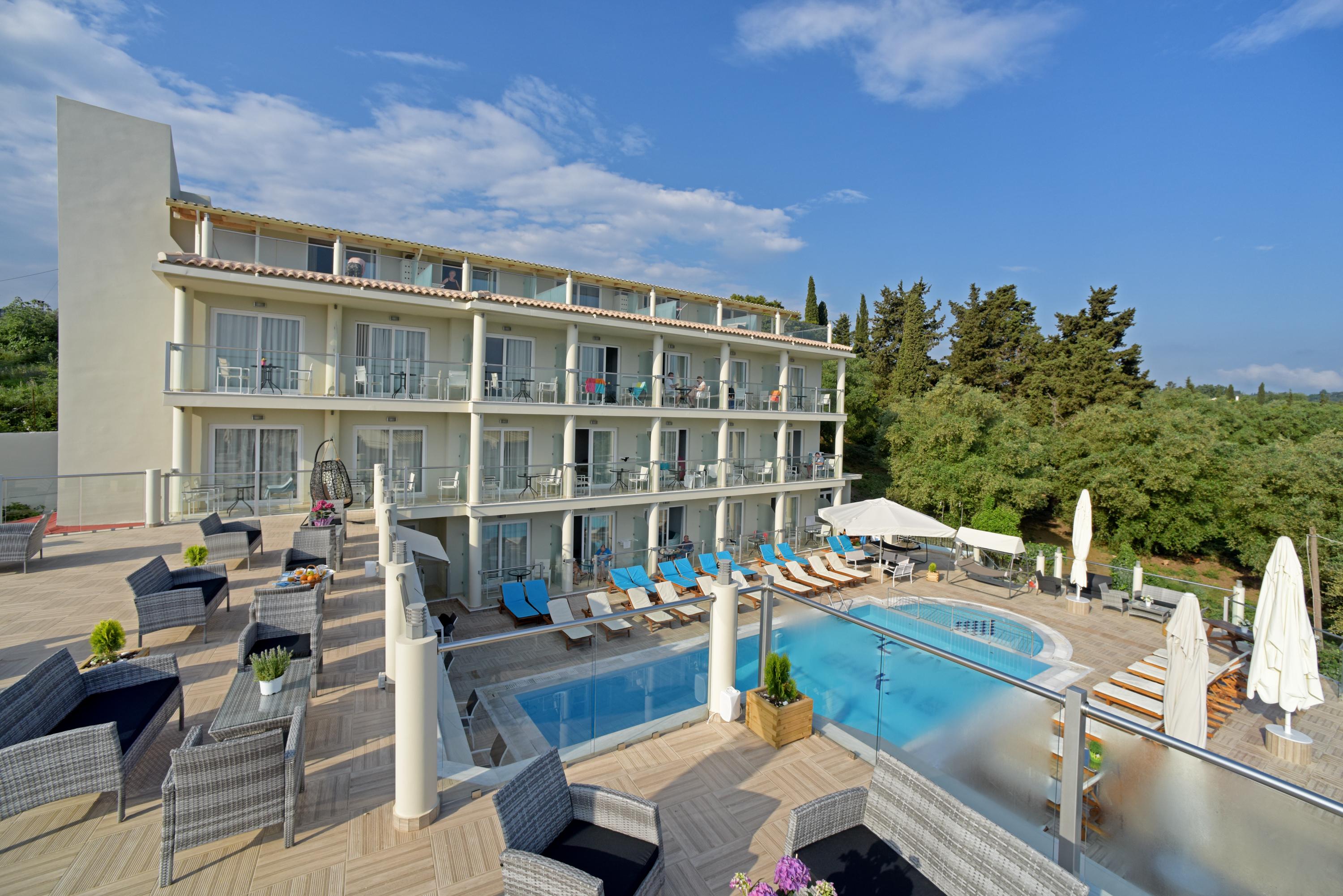 Palapart Gikas Suites And Studios Gouvia Exterior foto
